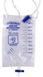 Meridian Мочеприемник стандартный прикроватный, 1000 мл, 1 шт, ST1300102 фото