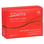 Sibella Дуослим кофе, порошок, 2 г, 10 шт, капучино фото