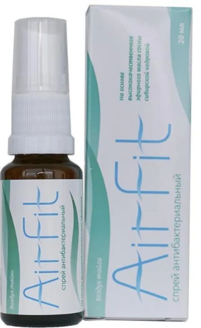 AirFit кедр, спрей, 20мл, 1 шт, антибактериальный фото