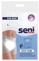 Seni San Фиксатор анатомических подгузников, Extra Large XL (4), 1 шт, 90-120см фото