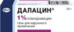Далацин, 1%, гель для наружного применения, 30 г, 1 шт. фото 