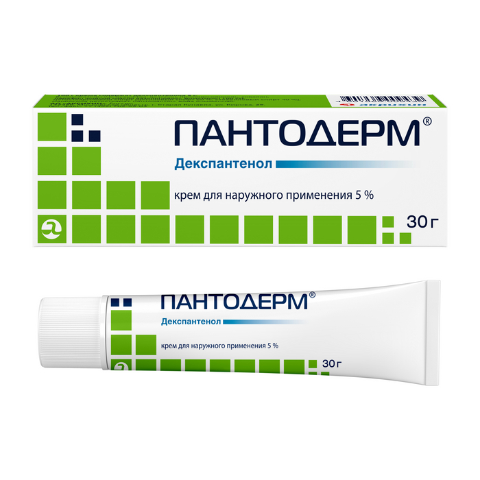 Пантодерм, 5%, крем для наружного применения, 30 г, 1 шт. фото