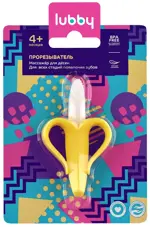 Lubby Прорезыватель Банан, 4+ мес, 1 шт, арт. 20153 фото