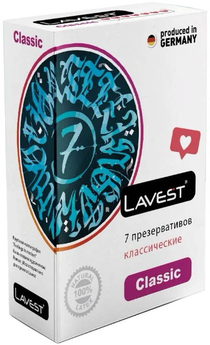 Lavest Classic Презервативы, презервативы, 7 шт. фото