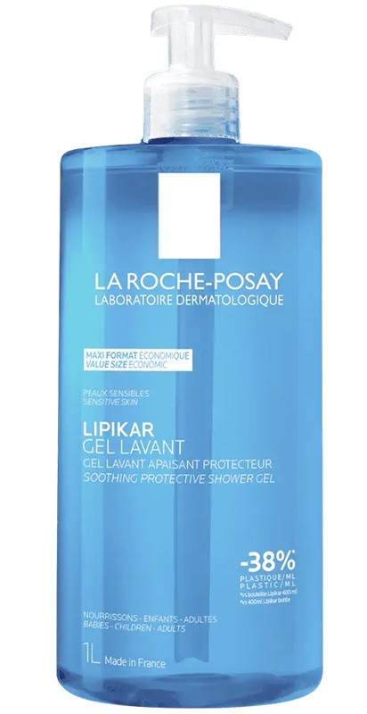 La Roche-Posay Lipikar gel lavant гель для душа успокаивающий с защитными свойствами, гель, 1000 мл, 1 шт. фото