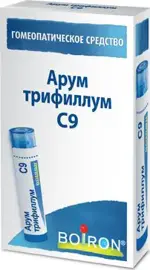 Арум трифиллум С9, гранулы гомеопатические, 4 г, 1 шт. фото