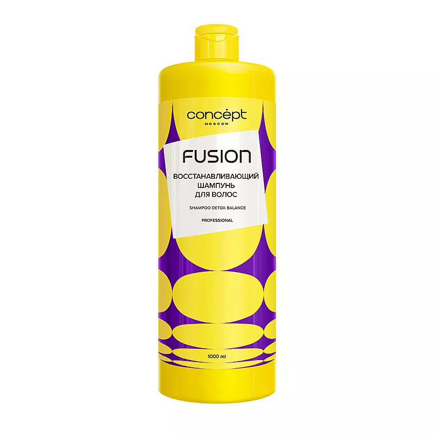 Concept fusion шампунь для восстановления волос, шампунь, 1000 мл, 1 шт. фото