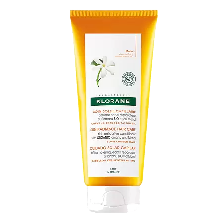 Klorane Бальзам питательный с маслами Туману и Моной, бальзам для волос, 200 мл, 1 шт, восстанавливающий фото