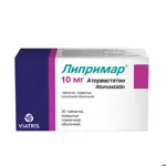 Липримар, 10 мг, таблетки, покрытые пленочной оболочкой, 30 шт. фото