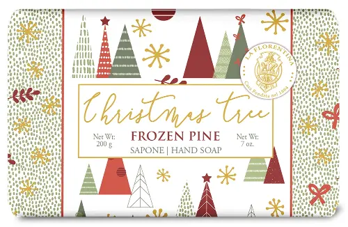 La Florentina Мыло туалетное, мыло твердое, 200 г, 1 шт, морозная сосна фото