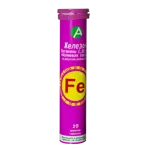 Железо с витаминами C B6 B12 B9, таблетки шипучие, 20 шт. фото