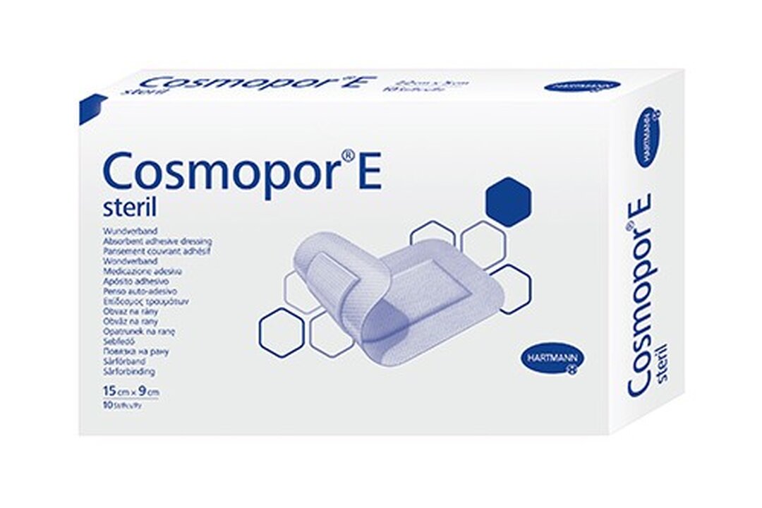 Cosmopor Е Повязка послеоперационная стерильная, 15 см х 9 см, повязка стерильная, 10 шт. фото