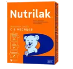 Nutrilak 2 Смесь сухая молочная адаптированная, 6-12 месяцев, смесь молочная сухая, 300 г, 1 шт. фото