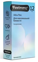 Feelmore презервативы, презерватив, 12 шт, ультратонкие фото