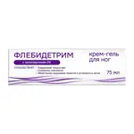 Флебидетрим, крем-гель для ног, 75 мл, 1 шт, с троксерутином фото 1