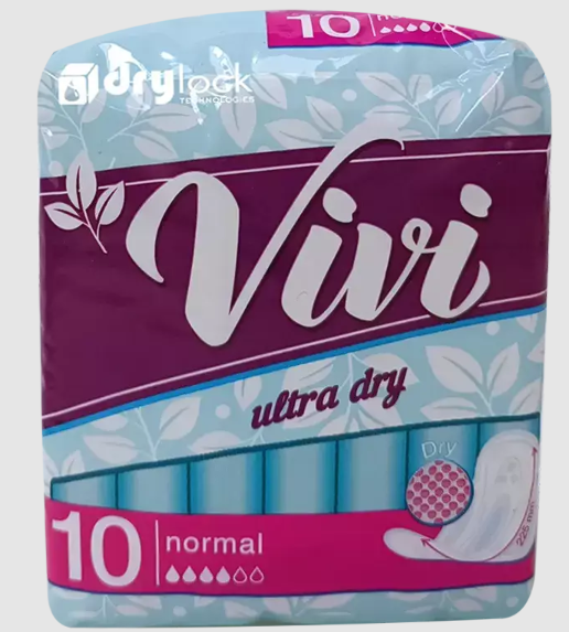 Vivi Ultra Normal dry Прокладки женские гигиенические, прокладки гигиенические, 10 шт, 4 капли фото