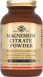 Solgar Цитрат магния, порошок, 108 г, 1 шт. фото