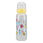 Курносики Бутылочка с силиконовой соской 0+, 250 мл, 1 шт, цвет в ассортименте, с рисунком, арт. 11004 фото 