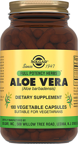 Solgar Алоэ Вера, капсулы, 100 шт. фото