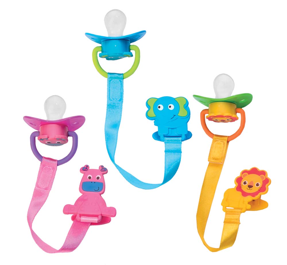 Курносики пустышка силиконовая классическая с прищепкой На полянке, 1 шт, цвет в ассортименте, 0 мес+, арт. 13025 фото