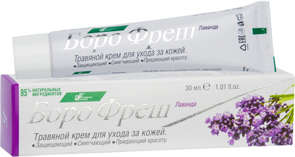 Боро Фреш, крем для тела, 30 мл, 1 шт, лаванда фото