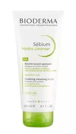 Bioderma Sebium Hydra бальзам успокаивающий очищающий, гель для умывания, 200 мл, 1 шт. фото