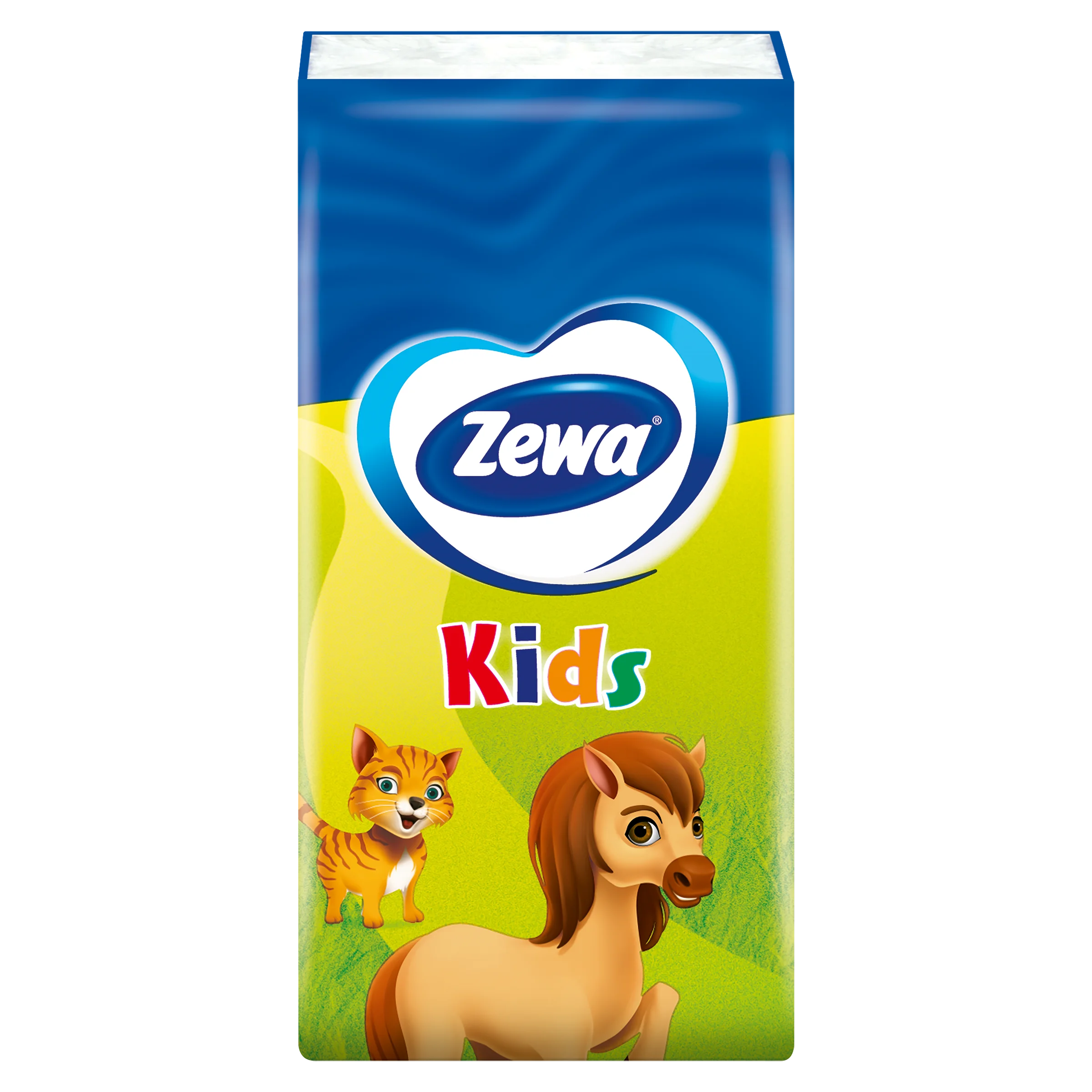 Zewa Plus платки носовые детские, 10 шт, без аромата фото