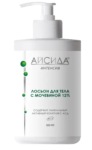 Айсида интенсив лосьон для тела с мочевиной 12%, лосьон для тела, 300 мл, 1 шт. фото