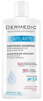Дермедик Capilarte Soothing Shampoo, шампунь, 300мл, 1 шт, для чувствительной кожи фото