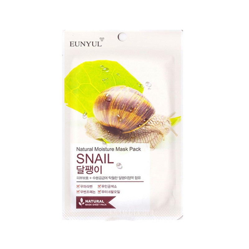 Eunyul маска для лица тканевая с муцином улитки, маска для лица, 1 шт. фото