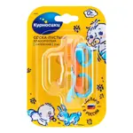 Курносики пустышка латексная классическая, 2 шт, бантик, 0 мес+, цвет в ассортименте, арт. 13143 фото