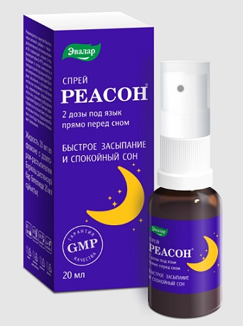 Реасон, спрей подъязычный, 20 мл, 1 шт. фото
