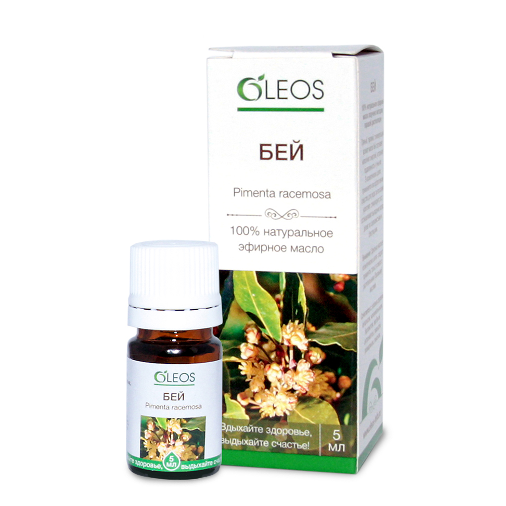 Oleos Масло эфирное Бей, масло эфирное, 5 мл, 1 шт. фото