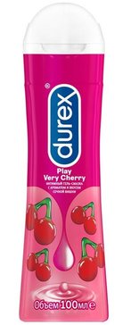 DUREX Play Very Cherry, гель-смазка, 100 мл, 1 шт, вишня фото