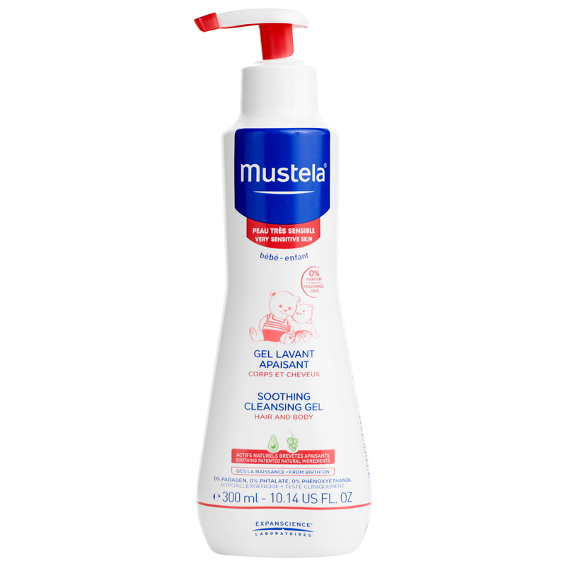 Mustela гель для купания успокаивающий, гель для душа, 300 мл, 1 шт. фото