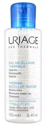 Uriage вода мицеллярная для сухой и нормальной кожи, лосьон, 100 мл, 1 шт. фото