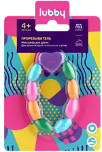 Lubby Прорезыватель Браслет, 1 шт, арт. 20468 фото