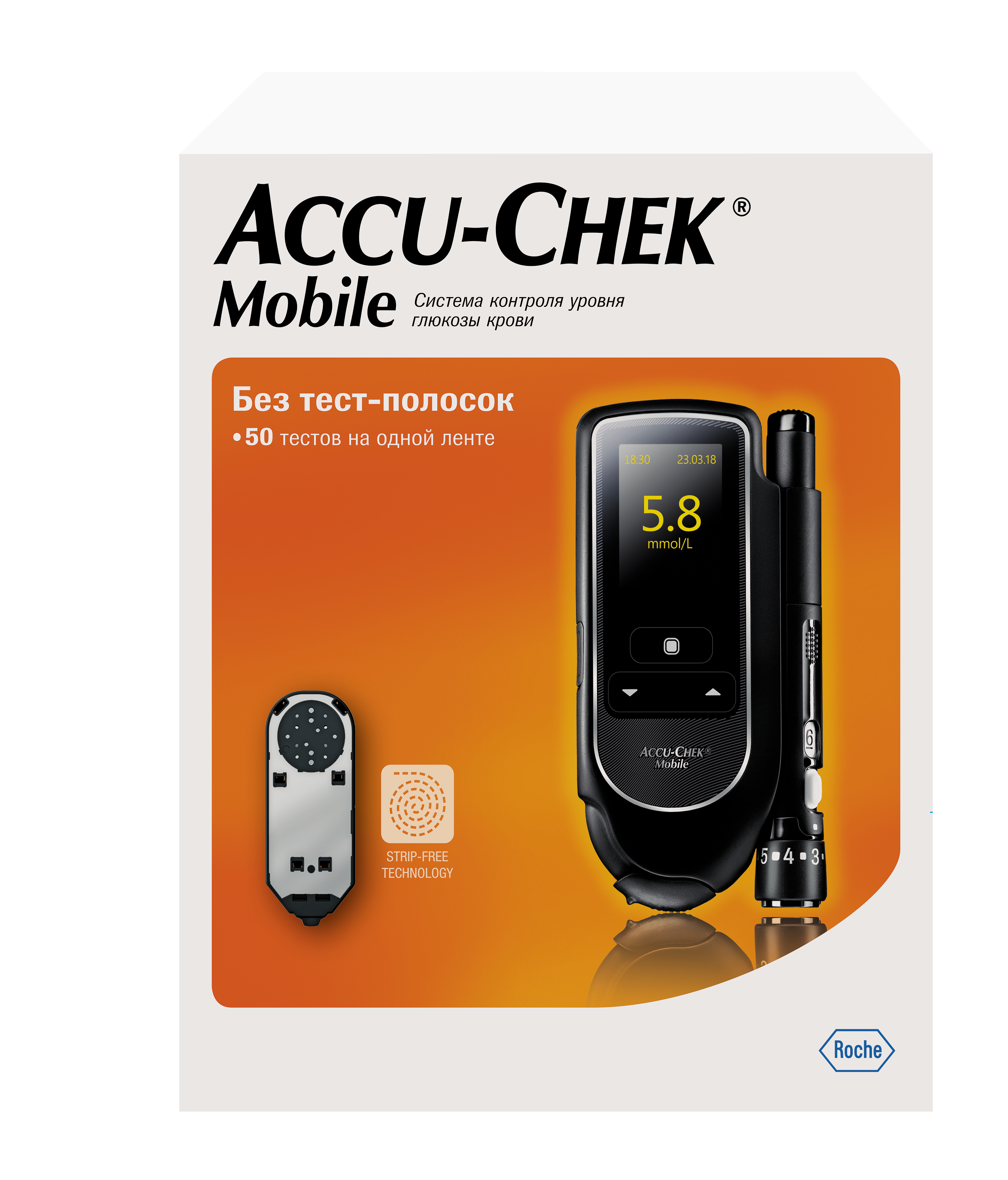 Accu-chek Mobile, глюкометр, 1 шт. фото