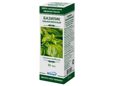 Масло эфирное «Базилик», масло эфирное, 10 мл, 1 шт. фото