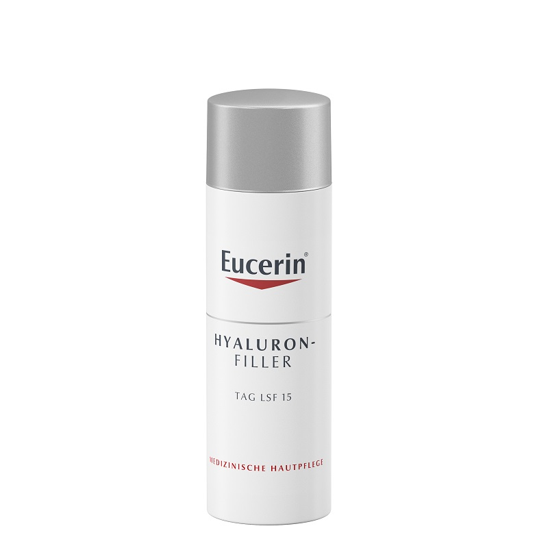 Eucerin Hyaluron-Filler крем дневной spf 15, крем для лица, 50 мл, 1 шт, для нормальной и комбинированной кожи фото