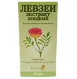 Левзеи экстракт жидкий, экстракт жидкий для приема внутрь, 25 мл, 1 шт. фото 
