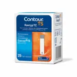 Contour TS, тест-полоски для определения уровня глюкозы в крови, 25 шт. фото 2