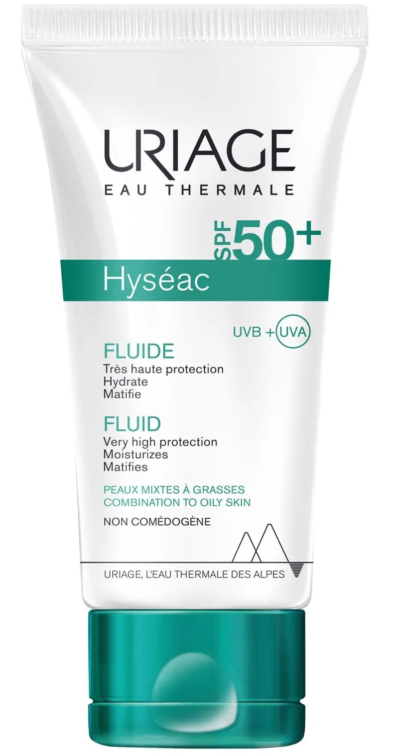 Uriage Hyseac солнцезащитная эмульсия  SPF50+, эмульсия, 50 мл, 1 шт. фото