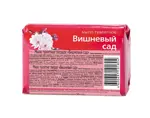 Невская Косметика Мыло туалетное, мыло твердое, 90 г, 1 шт, вишневый сад фото 3