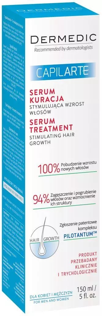 Дермедик Capilarte Serum Treatment, сыворотка для волос, 150 мл, 1 шт, для роста волос фото