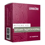 Lekolike бетаин гидрохлорид, таблетки, 60 шт. фото