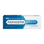 Акридерм Гента, 0.05 % + 0.1 %, крем для наружного применения, 30 г, 1 шт. фото