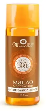 Mirrolla Масло массажное антицеллюлитное, масло косметическое, 150 мл, 1 шт. фото