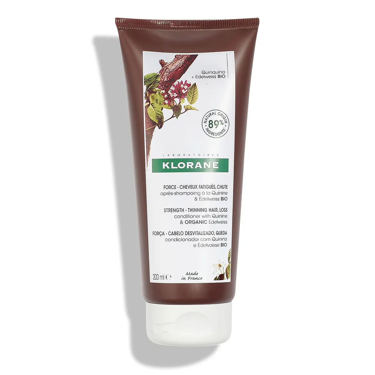 Klorane Кондиционер с экстрактом хинина и Эдельвейса, кондиционер, 200 мл, 1 шт. фото