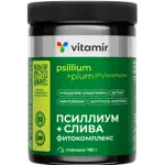 Витамир Псиллиум + Слива фитокомплекс, порошок, 180 г, 1 шт. фото